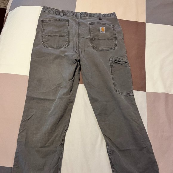 Men's Carhartt RUGGED FLEX® RELAXED FIT CANVAS WORK PANT - Picture 2 of 12